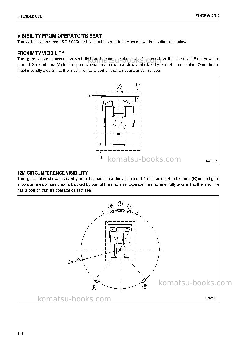 Komatsu d65px-15jpn-tier3 Operation manual cover Page 7 Komatsu d65px-15jpn-tier3 Operation manual cover Page 7