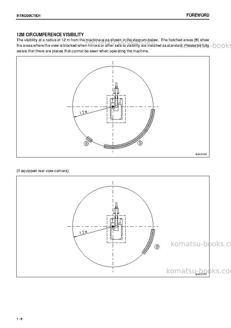Komatsu pc550lc-8jpn-for turkey Operation manual cover Page 7