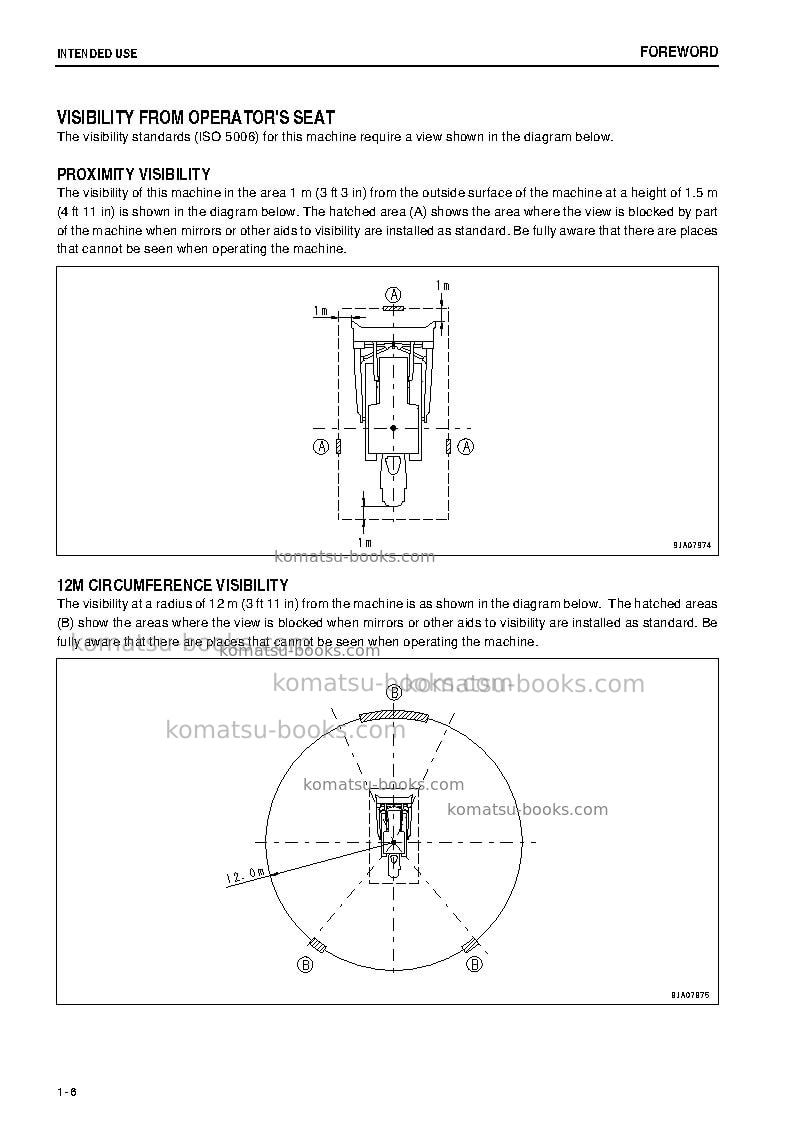 Komatsu d85px-15jpn-tier3 Operation manual cover Page 7 Komatsu d85px-15jpn-tier3 Operation manual cover Page 7