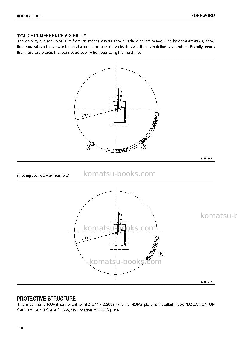 Komatsu pc400lc-8jpn-work equipment grease 100h Operation manual cover Page 7 Komatsu pc400lc-8jpn-work equipment grease 100h Operation manual cover Page 7