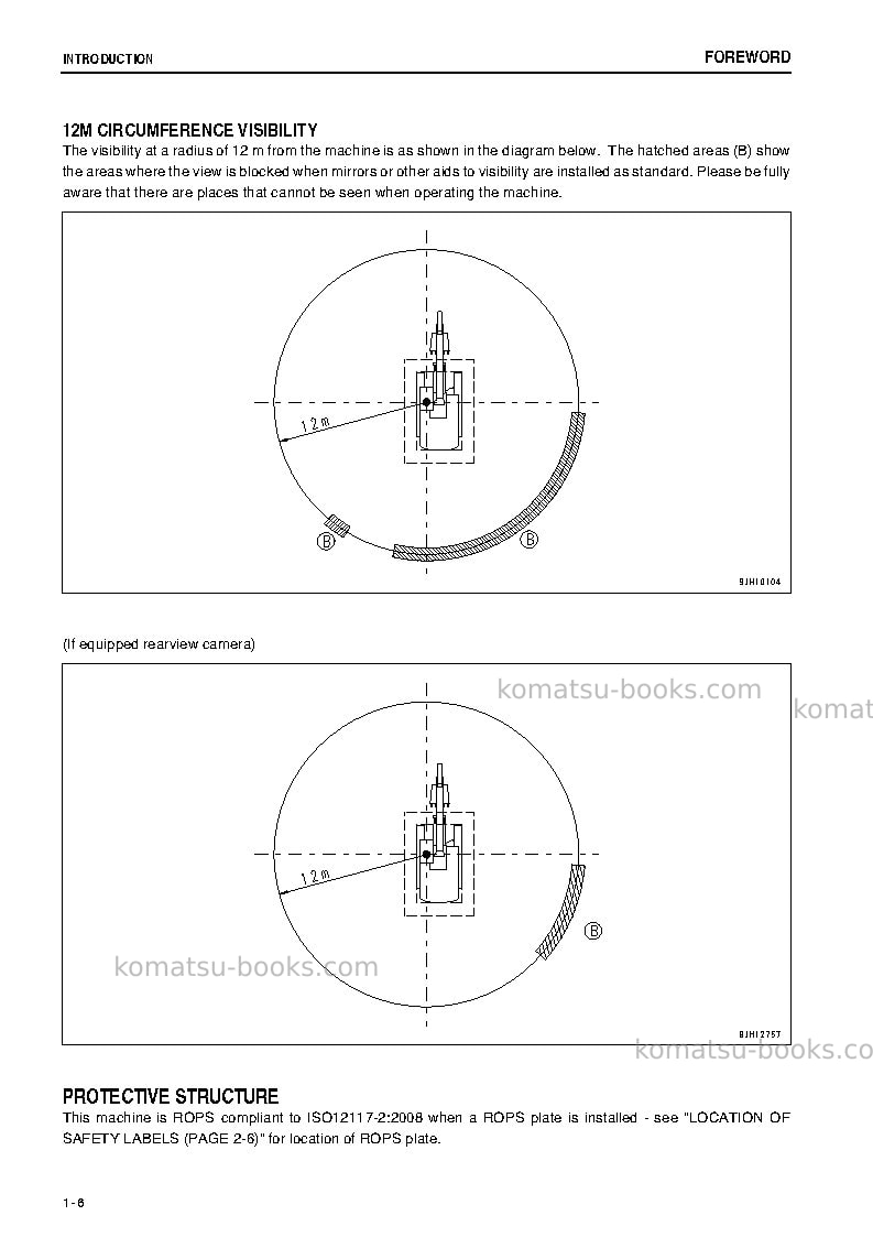 Komatsu pc400-8jpn-r, work equipment grease 100h Operation manual cover Page 7 Komatsu pc400-8jpn-r, work equipment grease 100h Operation manual cover Page 7
