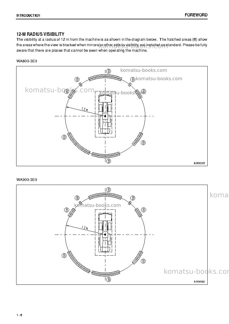 Komatsu wa800-3jpn-tier2 Operation manual cover Page 7 Komatsu wa800-3jpn-tier2 Operation manual cover Page 7