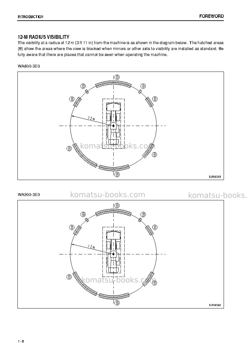 Komatsu wa800-3jpn-tier2 Operation manual cover Page 7 Komatsu wa800-3jpn-tier2 Operation manual cover Page 7
