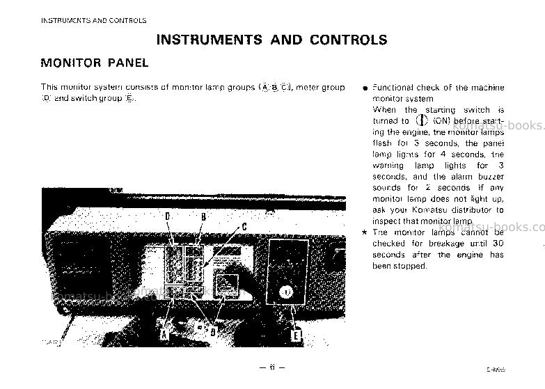 Komatsu d155a-2jpn Operation manual cover Page 7 Komatsu d155a-2jpn Operation manual cover Page 7