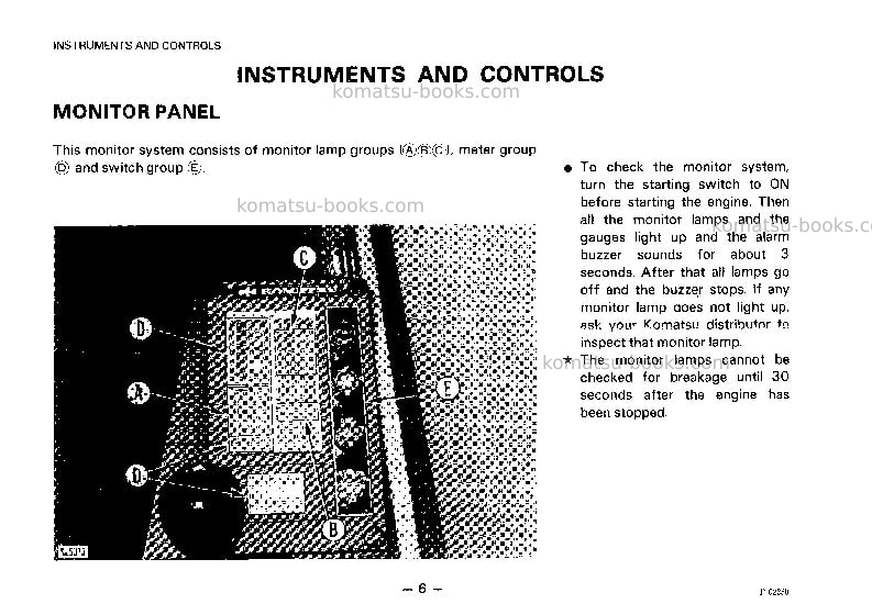 Komatsu pc150hd-3jpn Operation manual cover Page 7 Komatsu pc150hd-3jpn Operation manual cover Page 7