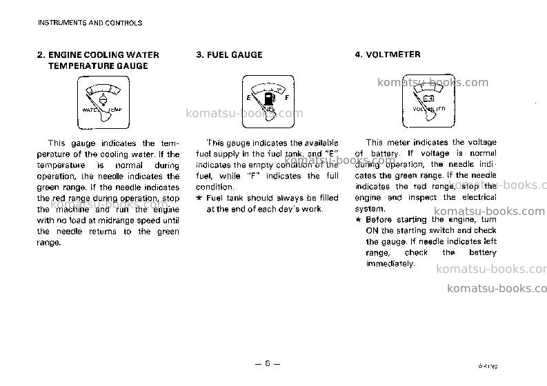 Komatsu wa150-1jpn Operation manual cover Page 7 Komatsu wa150-1jpn Operation manual cover Page 7