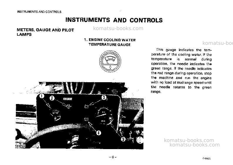 Komatsu gd621a-1jpn Operation manual cover Page 7 Komatsu gd621a-1jpn Operation manual cover Page 7