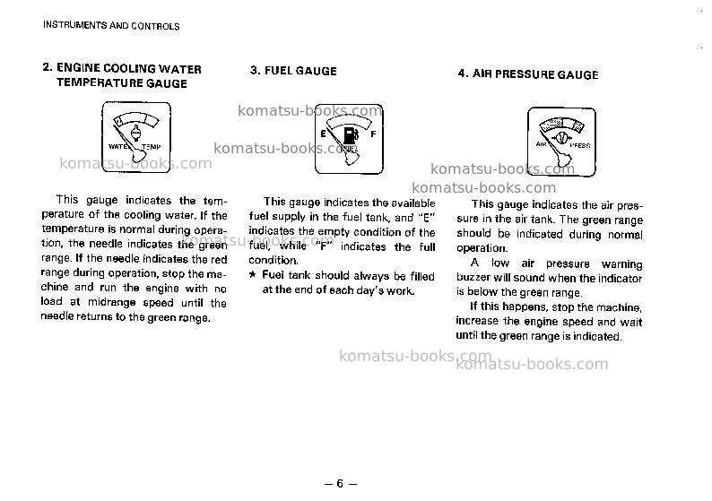 Komatsu wa420-1jpn-c spec Operation manual cover Page 7 Komatsu wa420-1jpn-c spec Operation manual cover Page 7