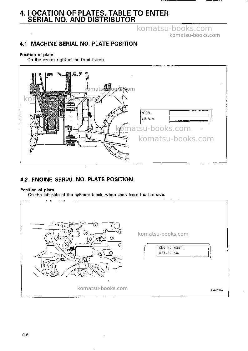 Komatsu wf550a-3jpn Operation manual cover Page 7