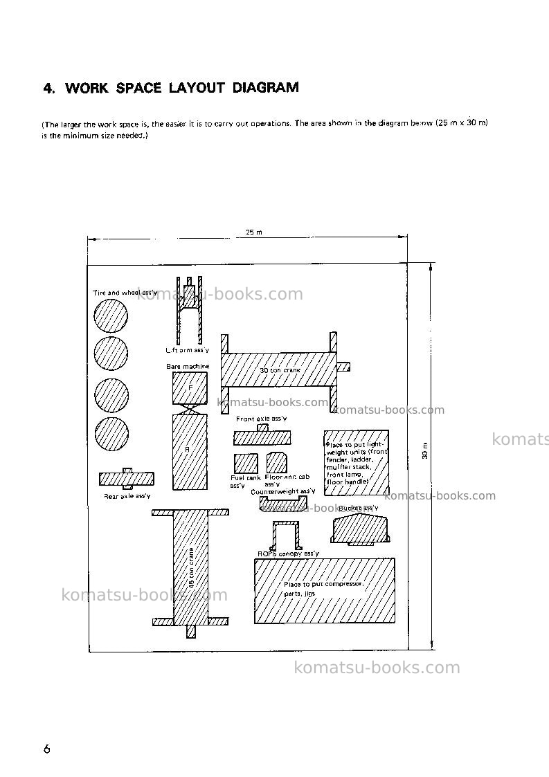 Komatsu wd900-3jpn Field assembly manual cover Page 7