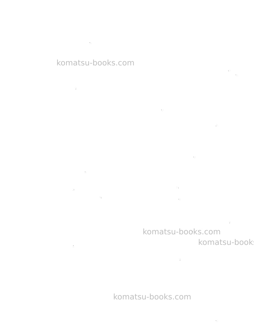 Komatsu wa180-3jpn-a Repair & maintenance cover Page 7 Komatsu wa180-3jpn-a Repair & maintenance cover Page 7