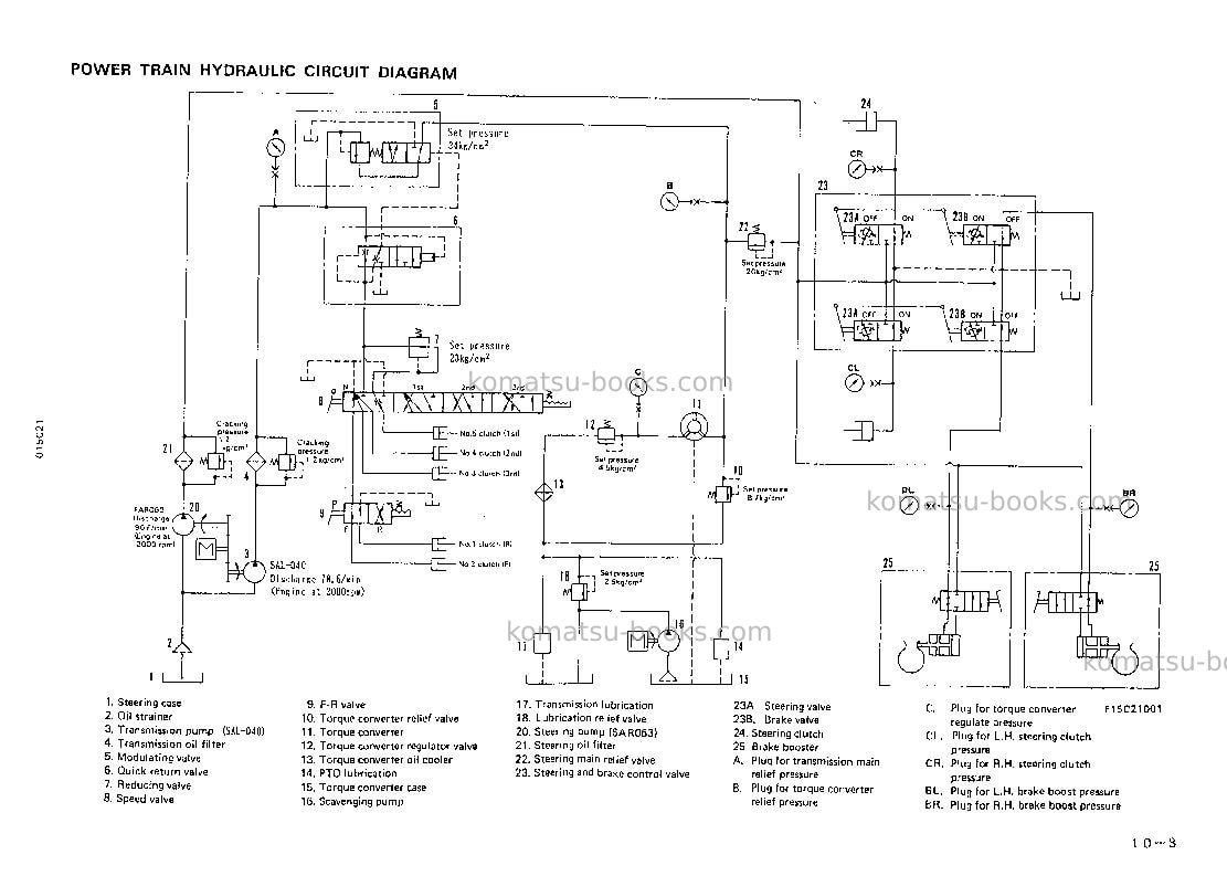 Komatsu d85a-21jpn-b Repair & maintenance cover Page 7