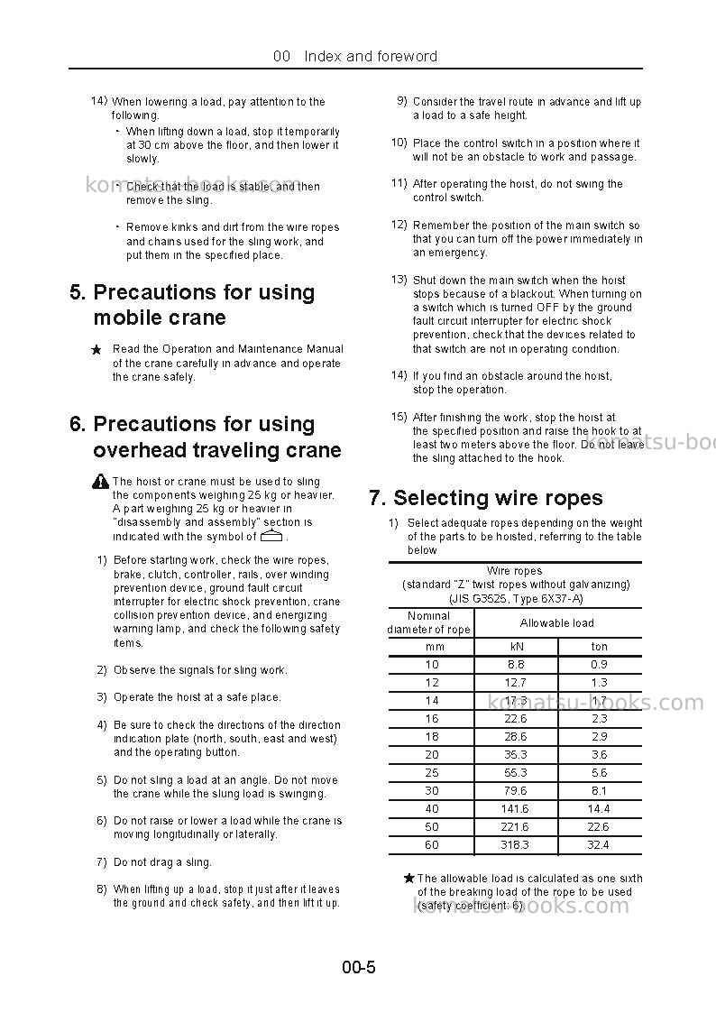 Komatsu jthb08-3jpn-hydraulic breaker Repair & maintenance cover Page 7