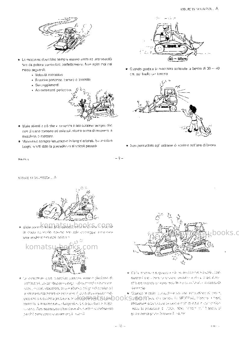 Komatsu d41s-3jpn Manuale operativo copertina Pagina 7