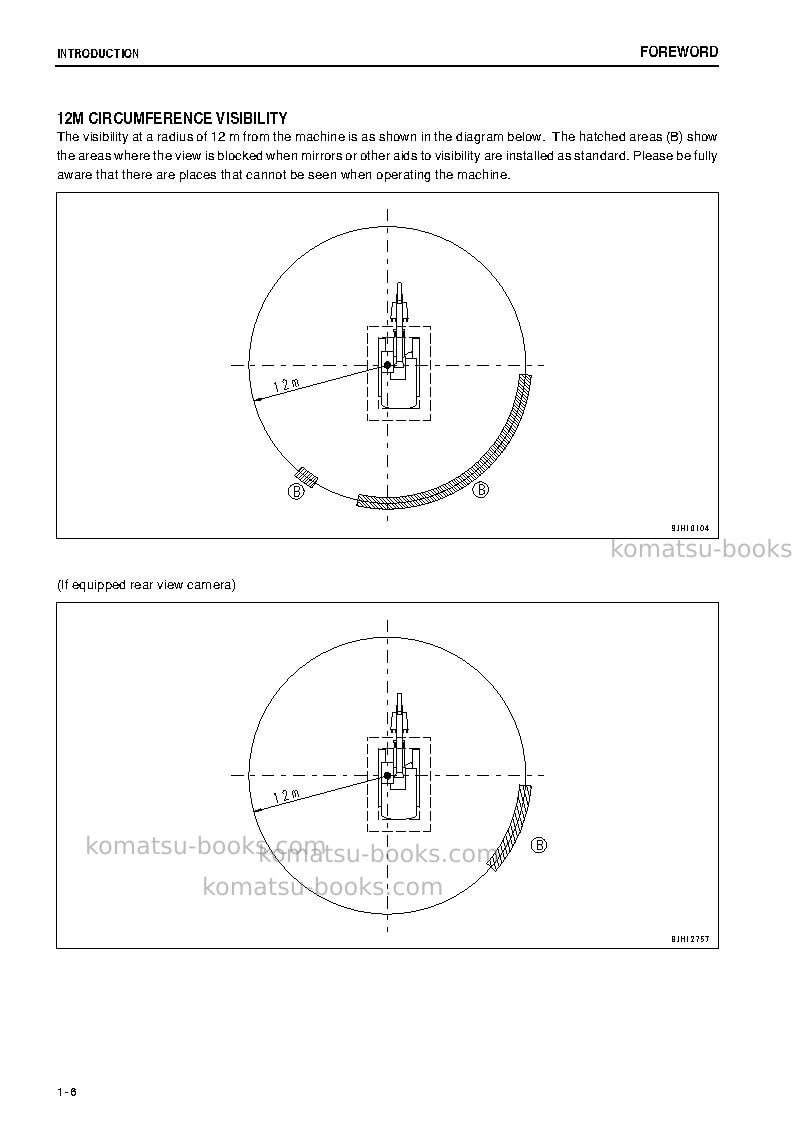 Komatsu pc400-8jpn-work equipment grease 500h Operation manual cover Page 7 Komatsu pc400-8jpn-work equipment grease 500h Operation manual cover Page 7