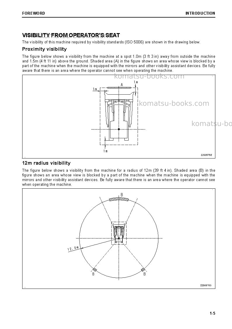 Komatsu d65ex-18jpn Operation manual cover Page 7 Komatsu d65ex-18jpn Operation manual cover Page 7