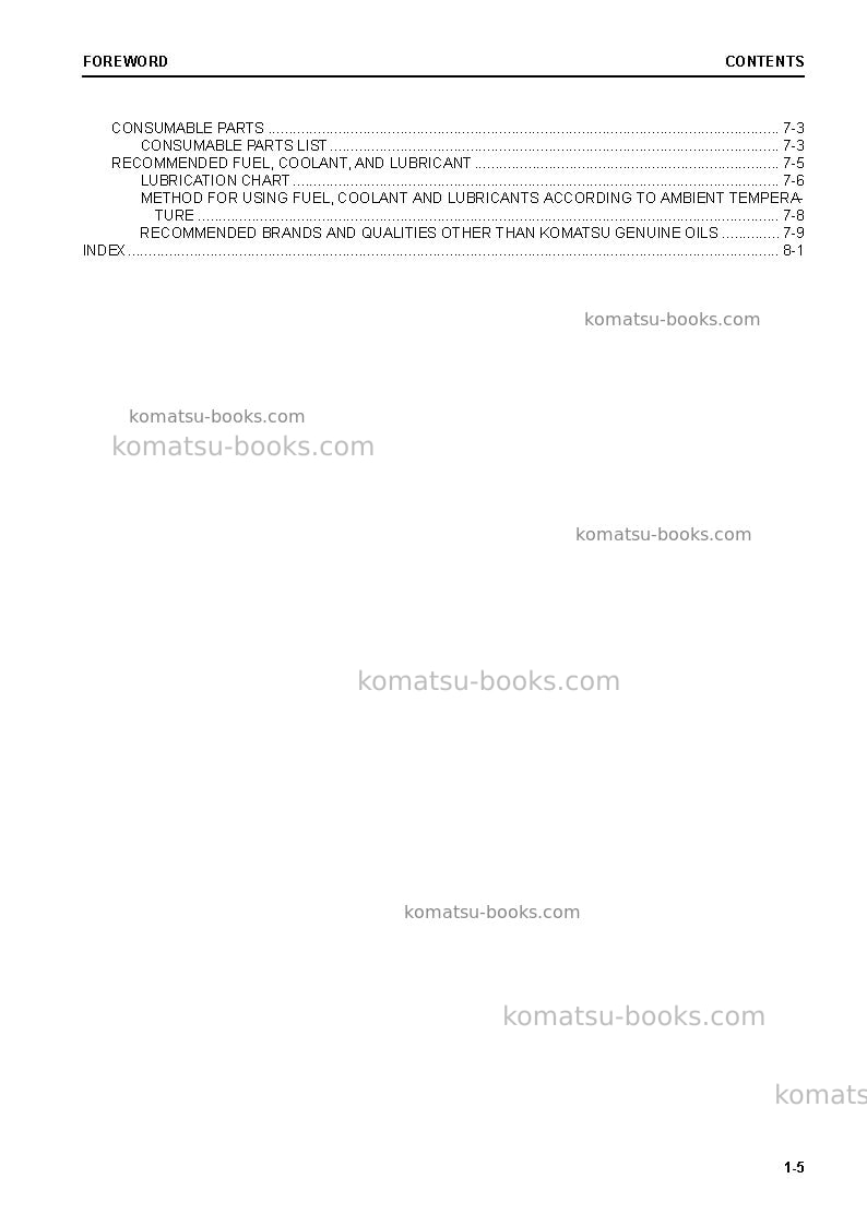 Komatsu d37ex-24jpn-gateway function controller Operation manual cover Page 7 Komatsu d37ex-24jpn-gateway function controller Operation manual cover Page 7