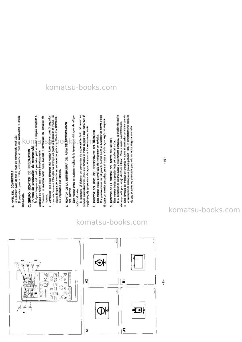 Komatsu pc210-5gbr-k Manual de operación cover Page 7 Komatsu pc210-5gbr-k Manual de operación cover Page 7